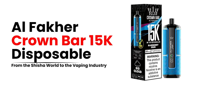 Al Fakher Crown Bar 15K Hypermax Unmatched 15,000 Puffs-2