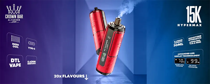 Al Fakher Crown Bar 15K Hypermax Unmatched 15,000 Puffs-3