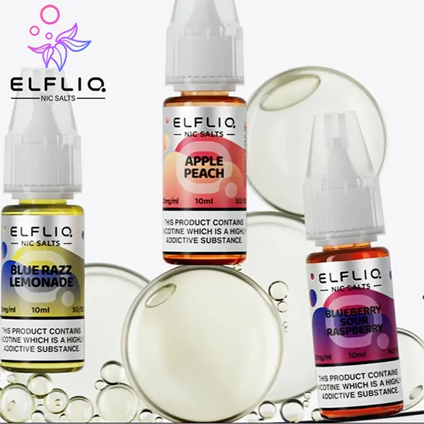 ELFLIQ Nic Salts E-Liquid 10ml By Elf Bar Best Flavors Taste-2