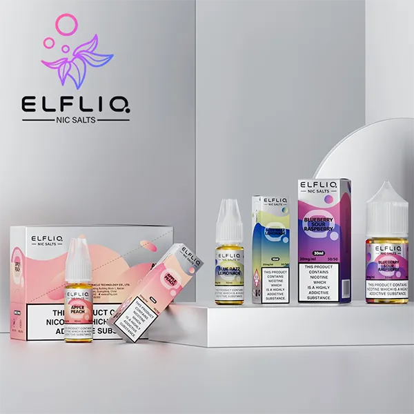 ELFLIQ Nic Salts E-Liquid 10ml By Elf Bar Best Flavors Taste-3