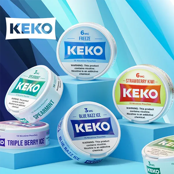KEKO Nicotine Pouches Smoke-free Best Sales In USA Wholesale-1