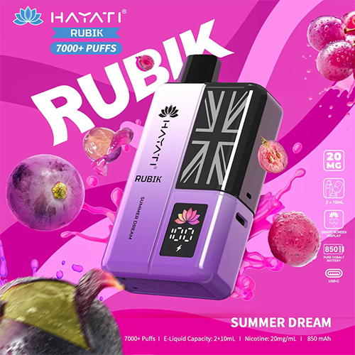 Hayati Rubik 7000 Puffs-1
