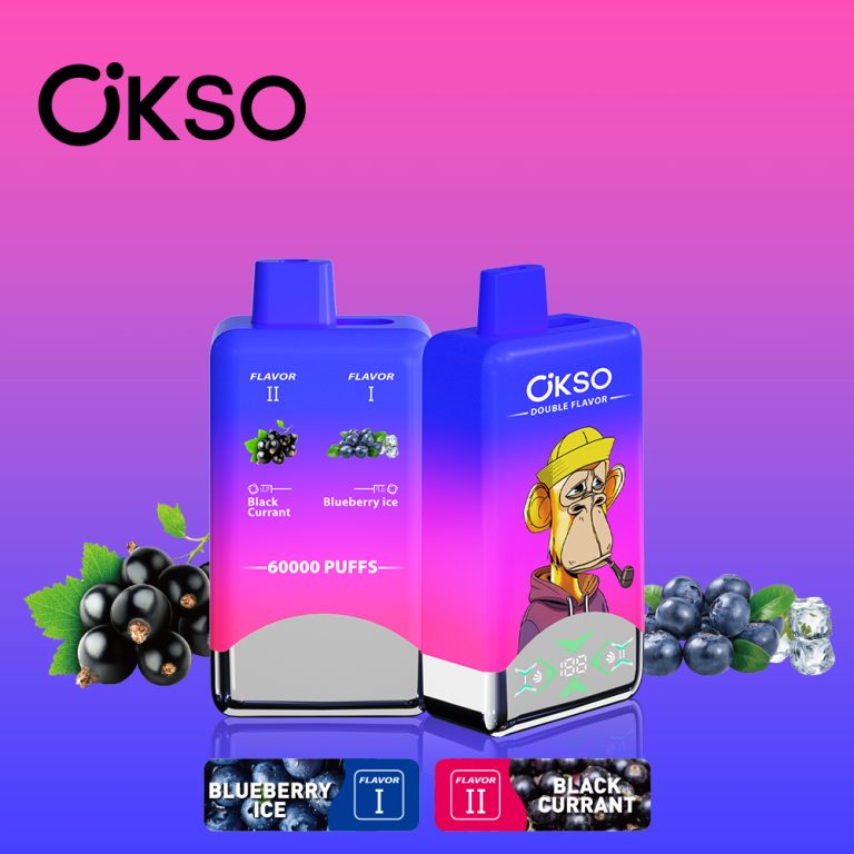 Okso 60K Puffs Double Flavors
