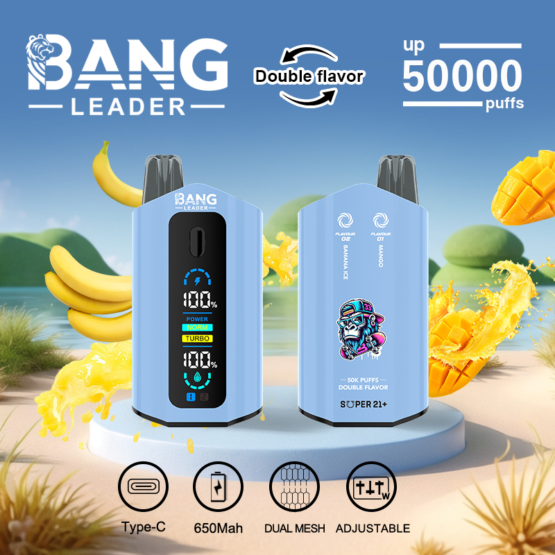 Bang Leader 50K Puffs 2 Flavor In 1