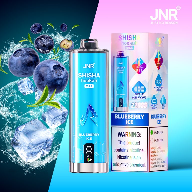 JNR Shisha Max 22000 Puffs Detail Display-1