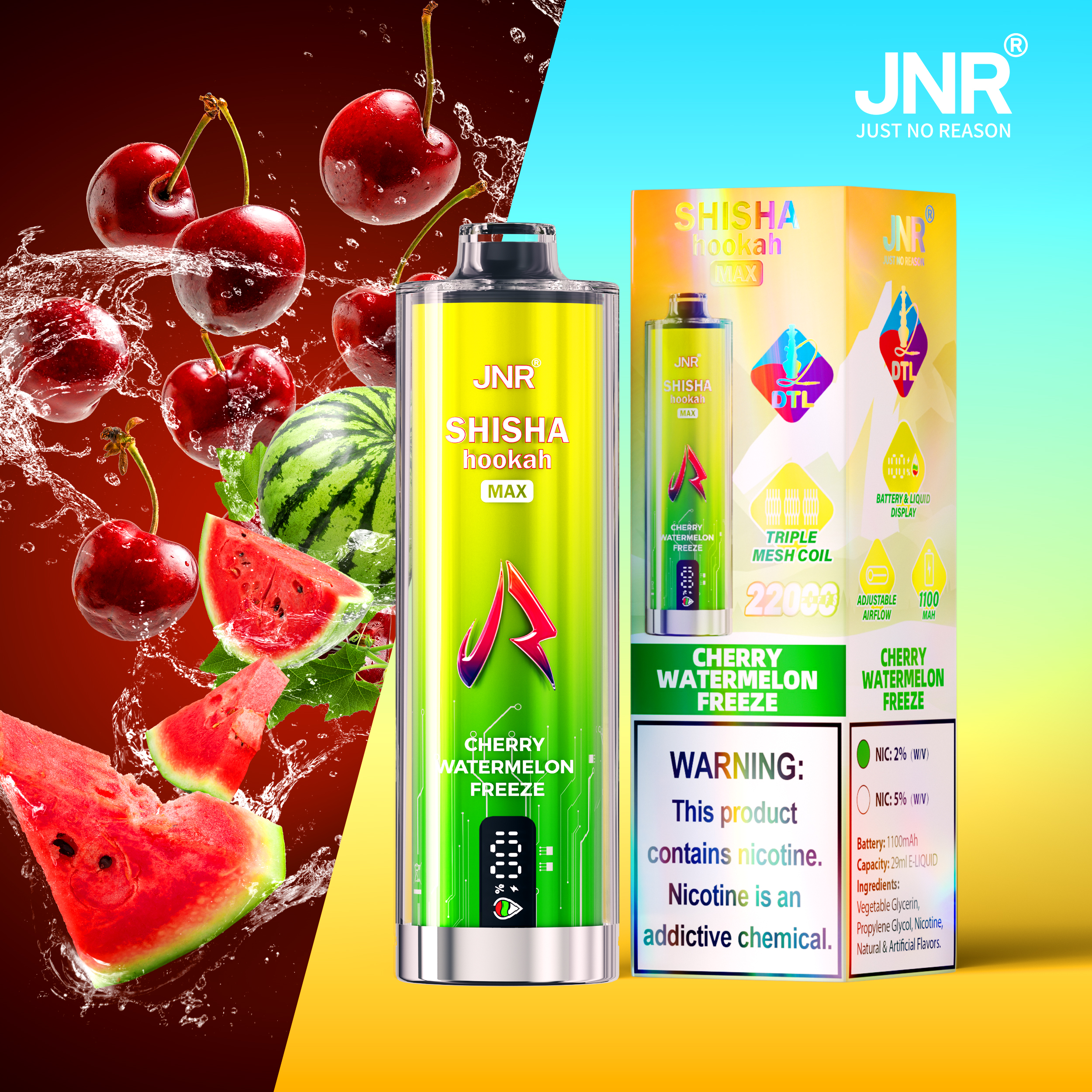 JNR Shisha Max 22000 Puffs-3