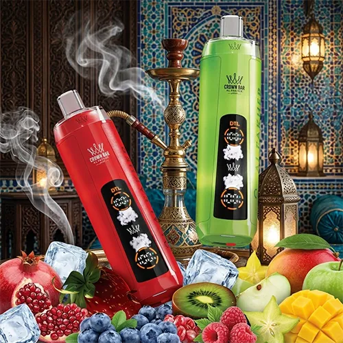 Al Fakher Crown Bar Crystal 8000 Puffs E-Shisha mit Fruchtgeschmack