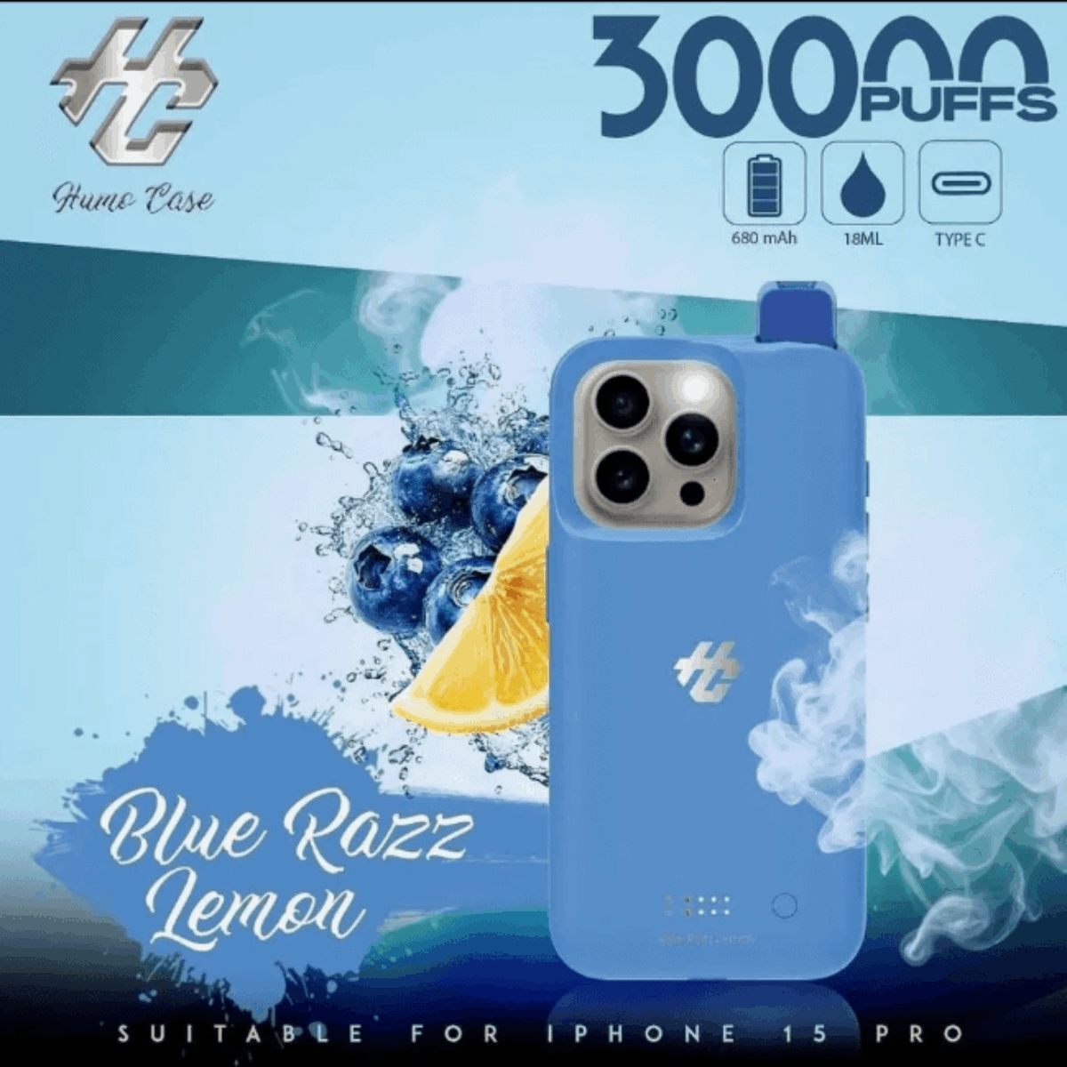Humo Case 30000 puffs iPhone 13