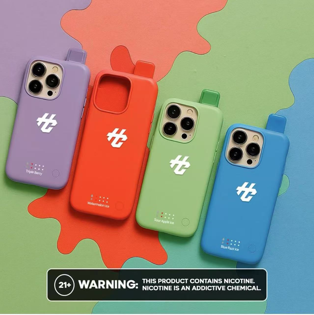 Humo Case 30000 puffs iPhone 14