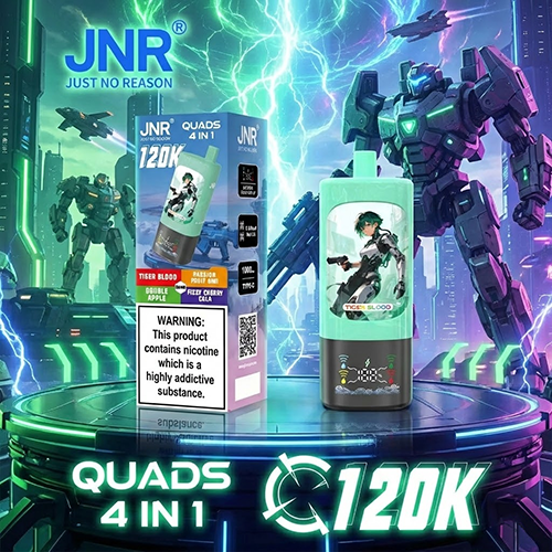 JNR Quads 120000 Puffs 4-in-1 Vape 60ml France Wholesale-2