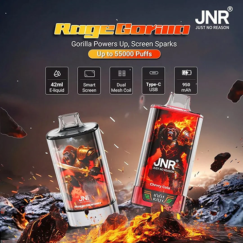 JNR Rage Grilla 55000 Puffs Vape France Belgium Shipping-1