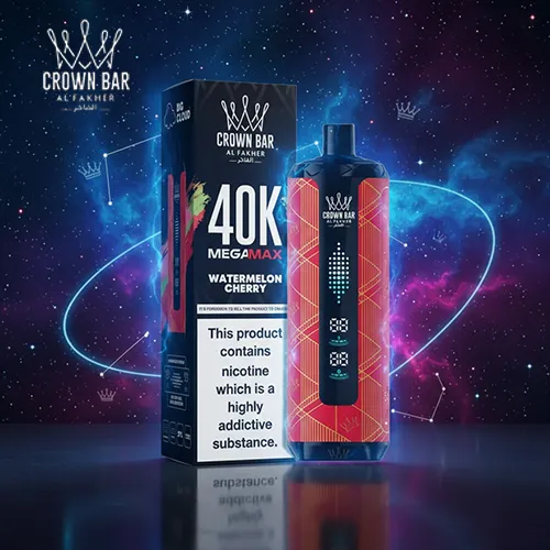 Al Fakher Crown Bar Mega Max 40K Puffs Disposable Vape UAE Dubai Buy at Vape-Puffs.com