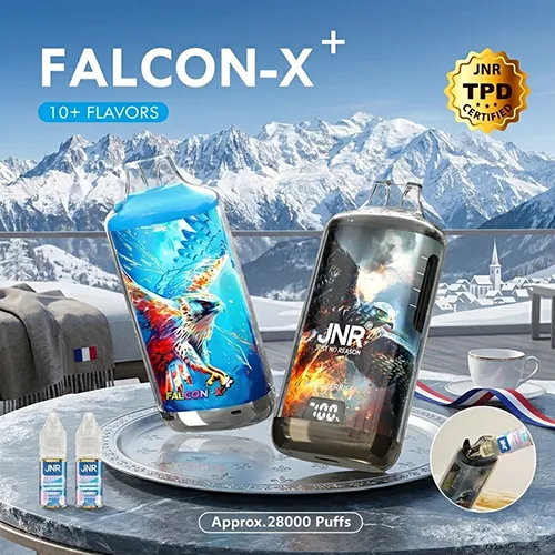 JNR Falcon X Plus 28000 puffs disposable vape device design
