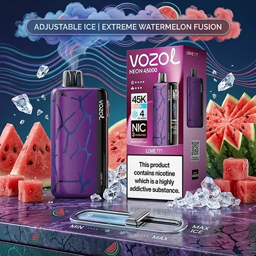 Vozol Neon 45K Puffs Disposable Vape mit einstellbarer Ice Control für Deutschland Markt