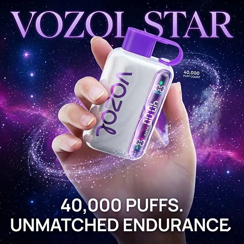 Vozol Star 40K disposable vape flavors for UAE vape shops
