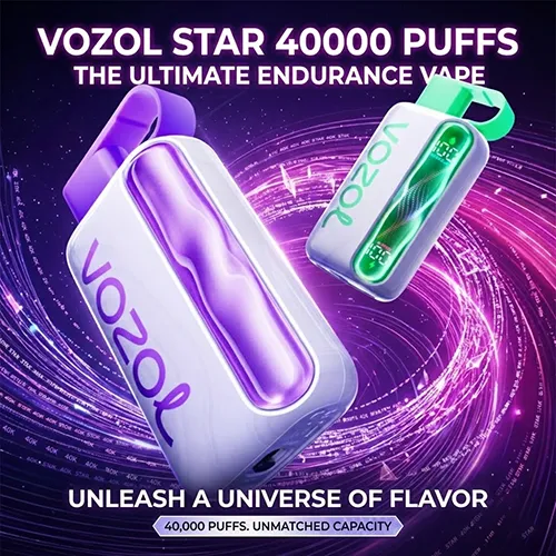 Vozol Star 40K disposable vape device design for Middle East market